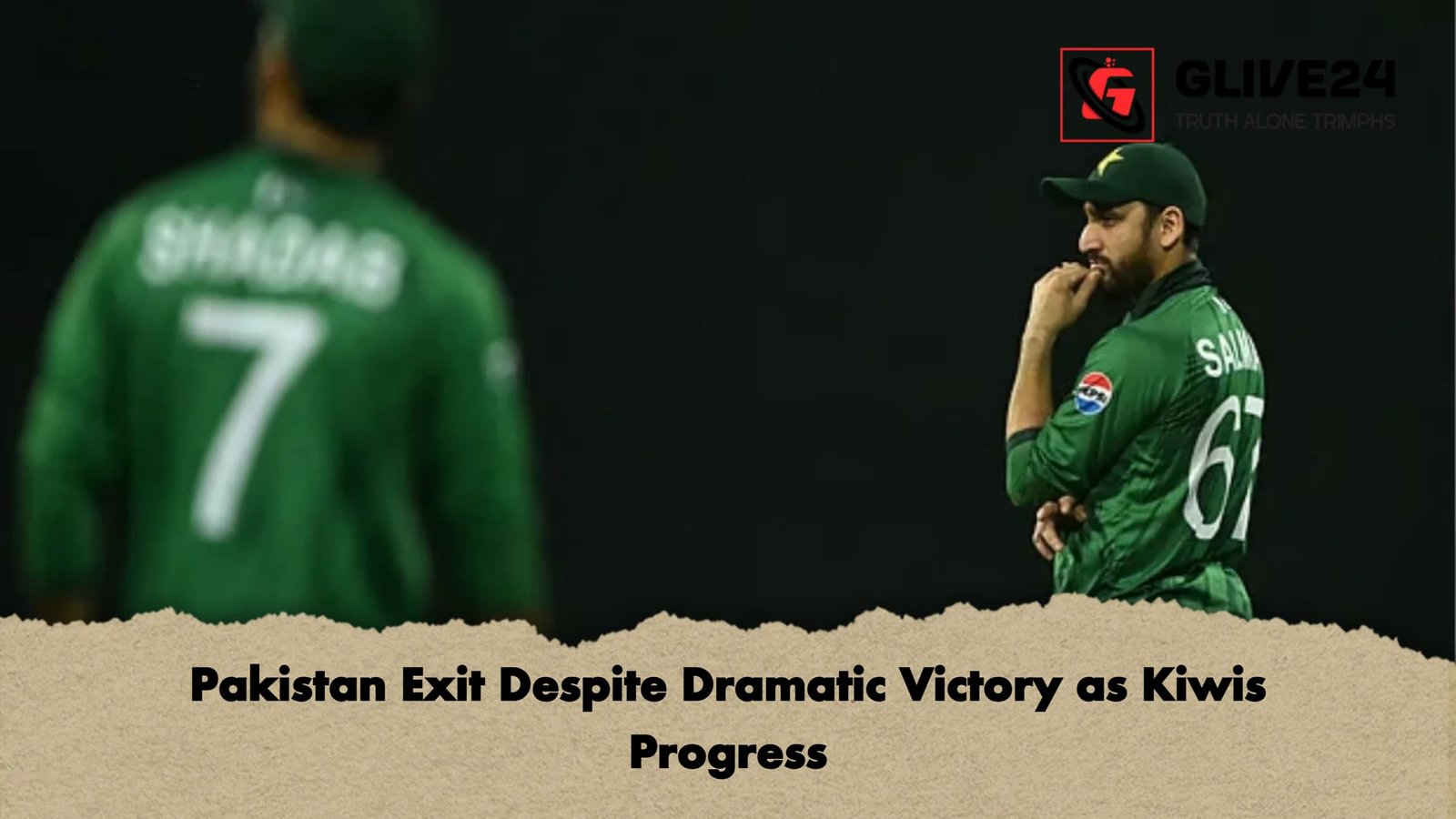 Pakistan Exit Despite Dramatic Victory as Kiwis Progress Pakistan Exit Despite Dramatic Victory as Kiwis Progress