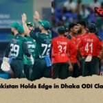 Pakistan Holds Edge in Dhaka ODI Clash 2 Pakistan Holds Edge in Dhaka ODI Clash