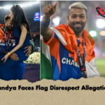 Pandya Faces Flag Disrespect Allegation Pandya Faces Flag Disrespect Allegation