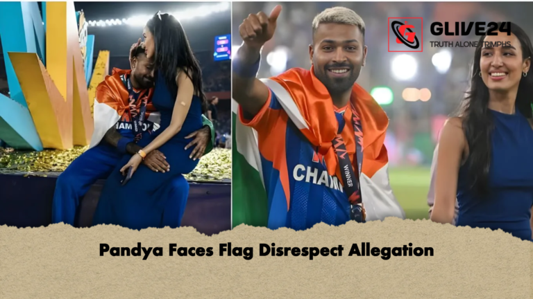 Pandya Faces Flag Disrespect Allegation Pandya Faces Flag Disrespect Allegation