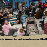 Panic Across Israel from Iranian Missiles Panic Across Israel from Iranian Missiles
