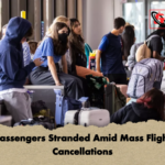 Passengers Stranded Amid Mass Flight Cancellations Passengers Stranded Amid Mass Flight Cancellations