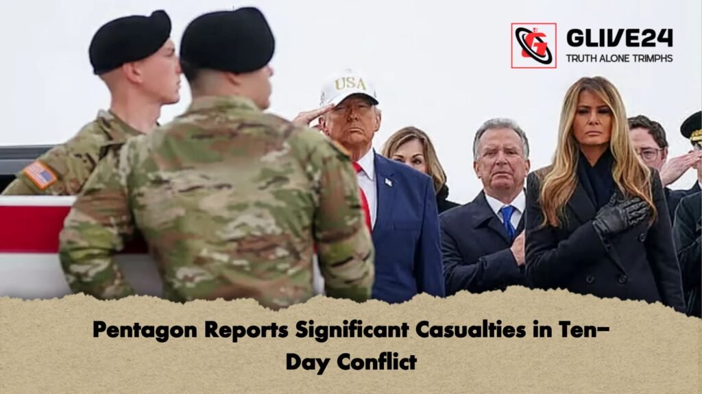 Pentagon Reports Significant Casualties in Ten-Day Conflict Pentagon Reports Significant Casualties in Ten Day Conflict Pentagon Reports Significant Casualties in Ten-Day Conflict