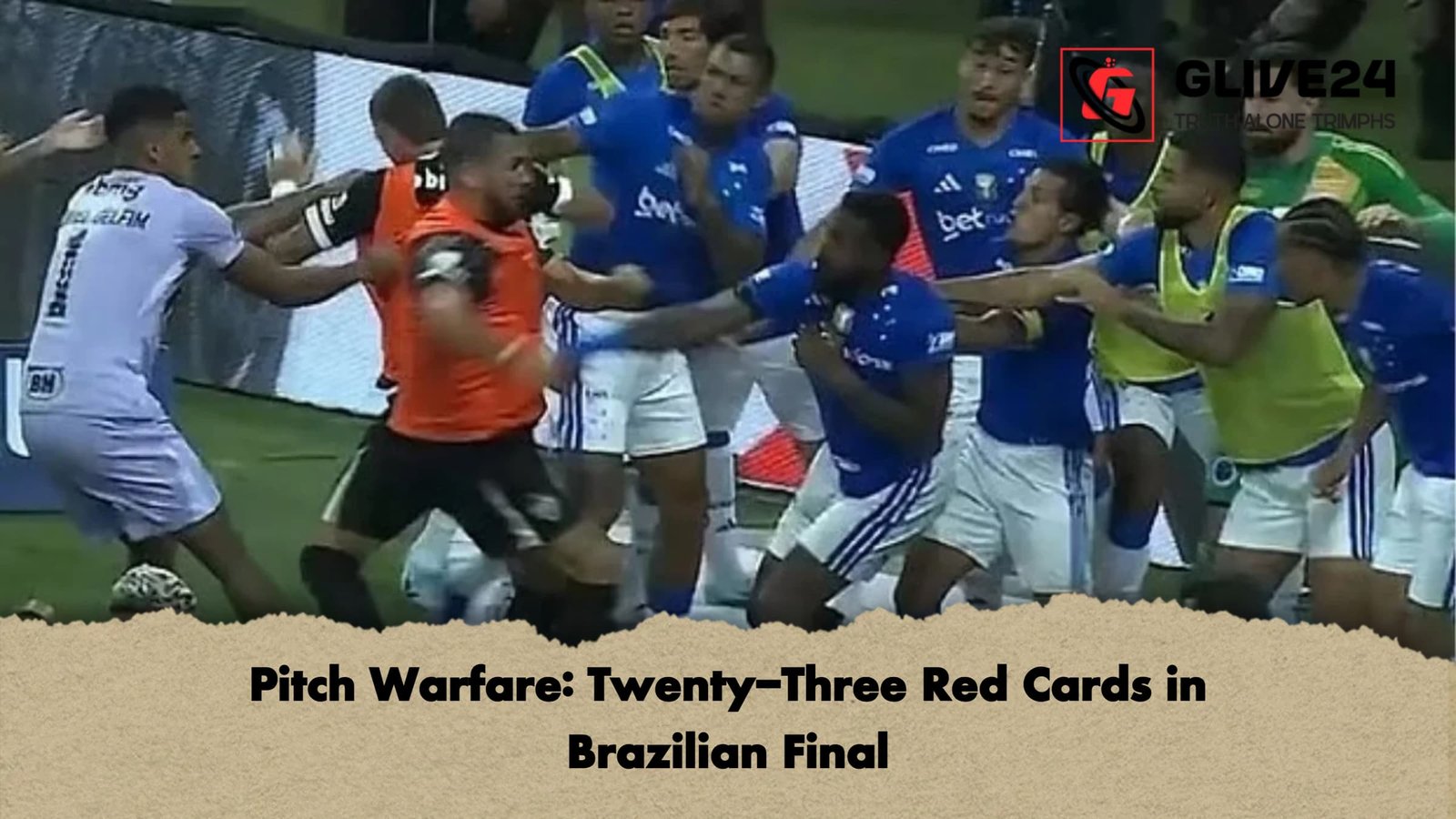 Pitch Warfare Twenty Three Red Cards in Brazilian Final Pitch Warfare: Twenty-Three Red Cards in Brazilian Final