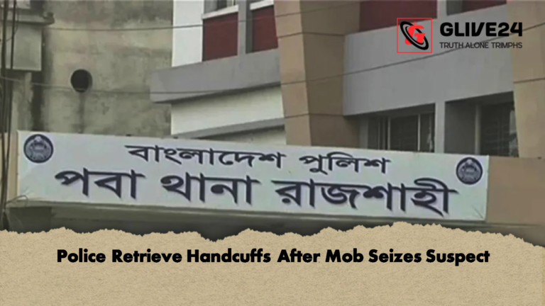 Police Retrieve Handcuffs After Mob Seizes Suspect Police Retrieve Handcuffs After Mob Seizes Suspect