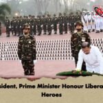 President, Prime Minister Honour Liberation Heroes