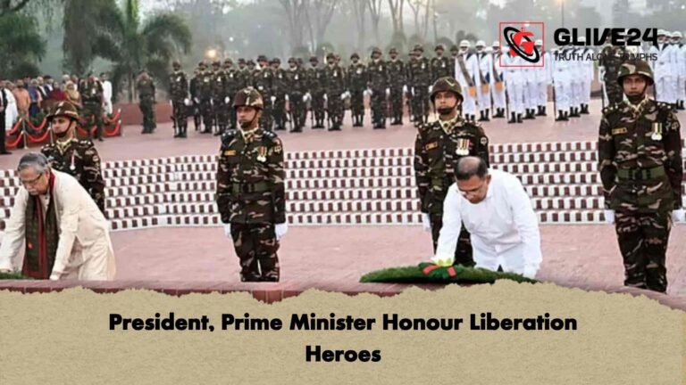 President, Prime Minister Honour Liberation Heroes