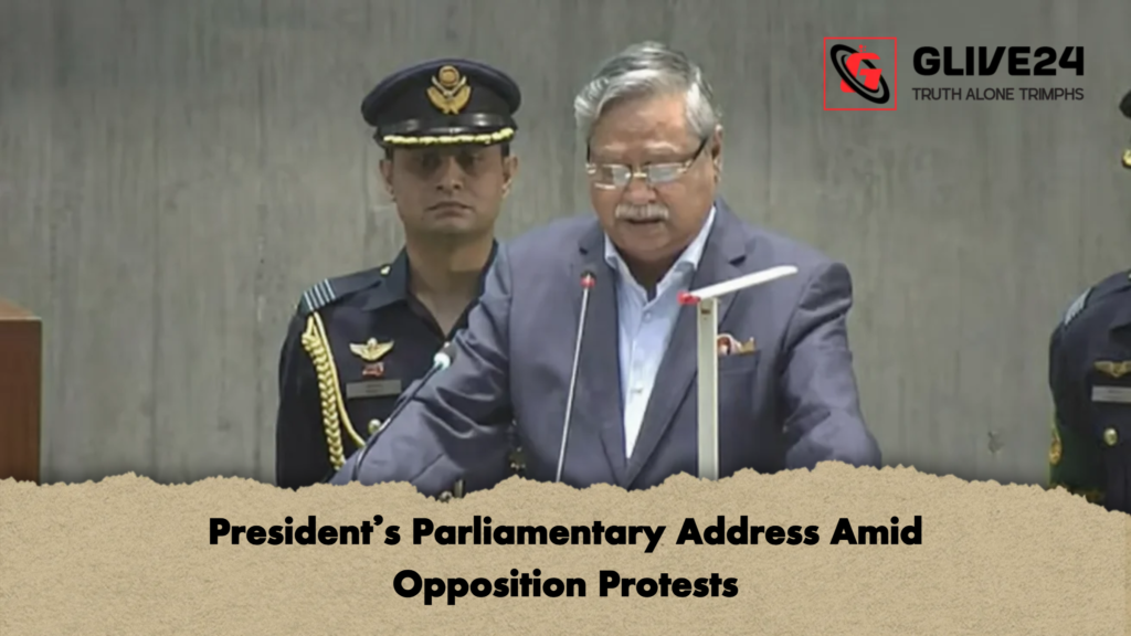 President’s Parliamentary Address Amid Opposition Protests 3 Presidents Parliamentary Address Amid Opposition Protests 2 President’s Parliamentary Address Amid Opposition Protests