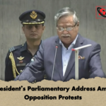 Presidents Parliamentary Address Amid Opposition Protests 2 President’s Parliamentary Address Amid Opposition Protests