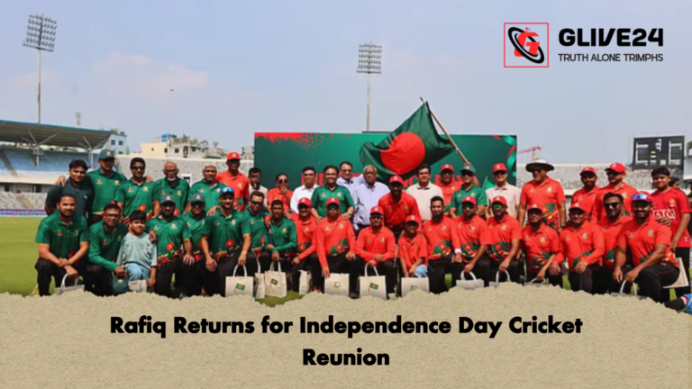 Rafiq Returns for Independence Day Cricket Reunion Rafiq Returns for Independence Day Cricket Reunion