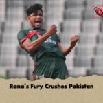 Ranas Fury Crushes Pakistan 1 Rana’s Fury Crushes Pakistan