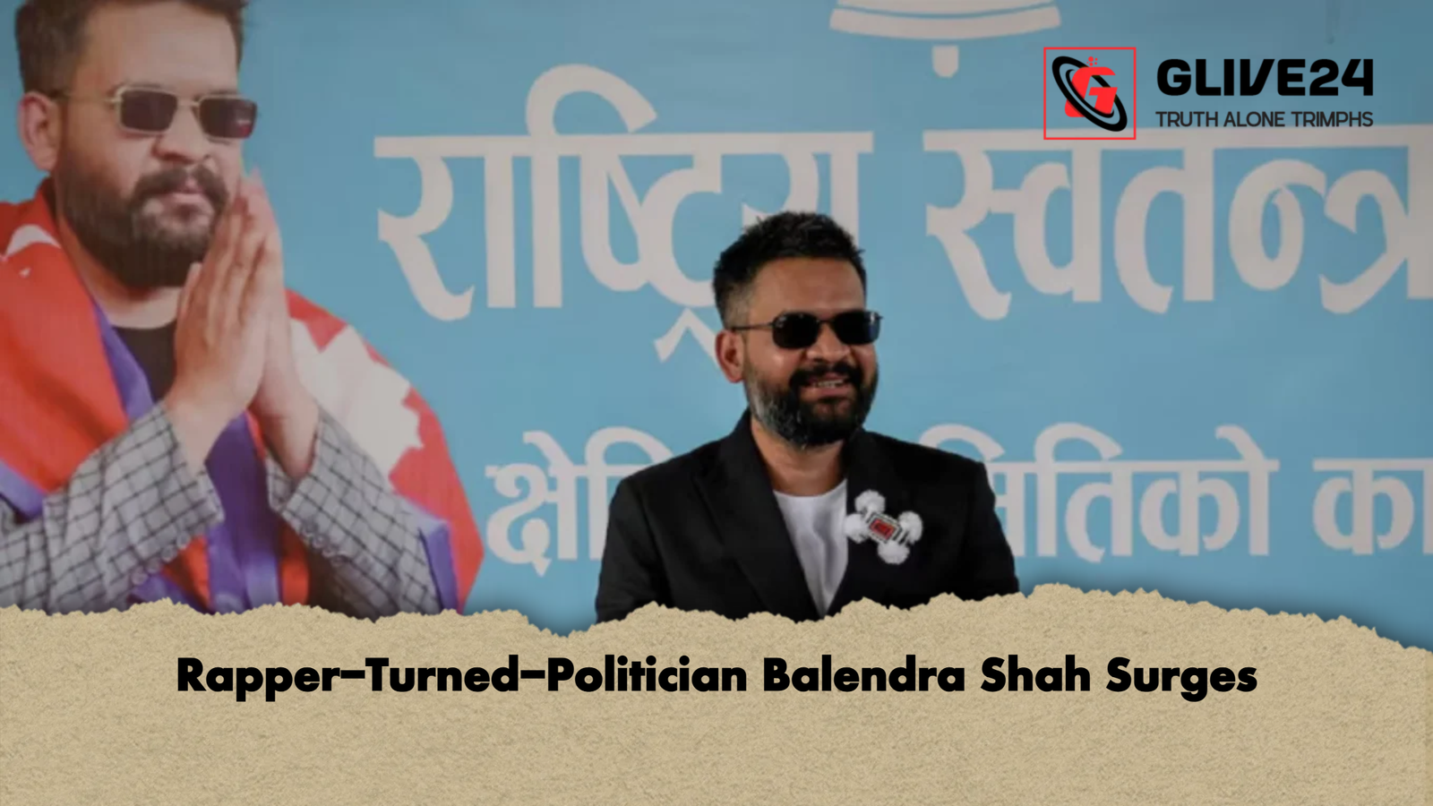 Rapper Turned Politician Balendra Shah Surges Rapper-Turned-Politician Balendra Shah Surges