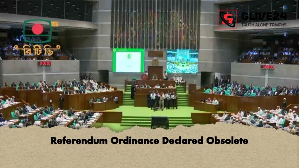 Referendum Ordinance Declared Obsolete