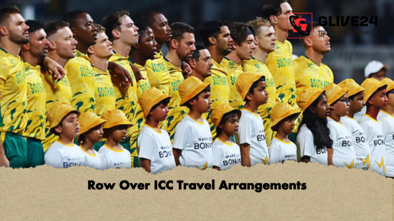 Row Over ICC Travel Arrangements Row Over ICC Travel Arrangements