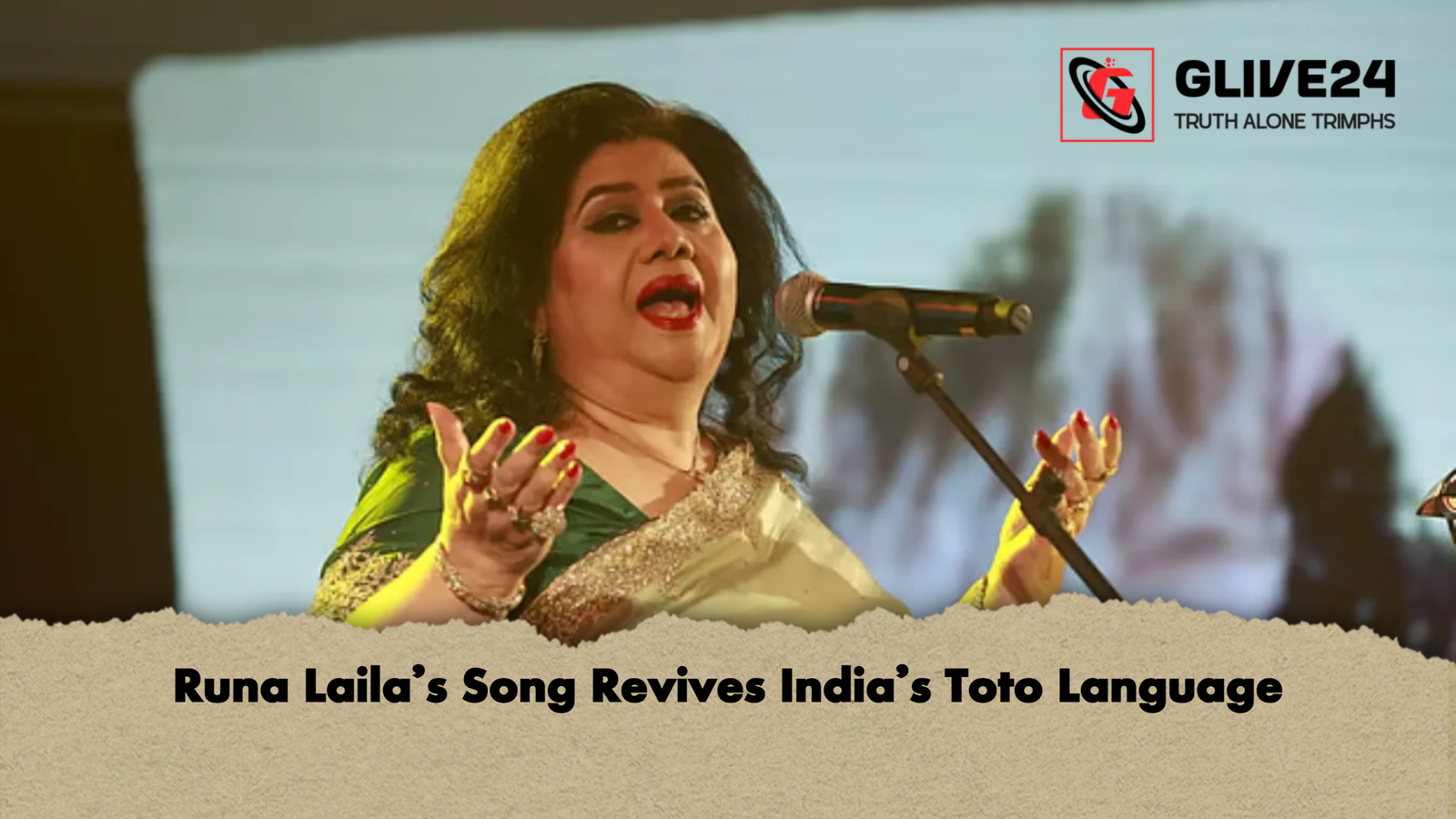 Runa Lailas Song Revives Indias Toto Language Runa Laila’s Song Revives India’s Toto Language