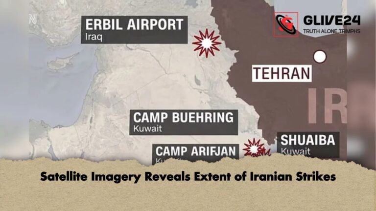 Satellite Imagery Reveals Extent of Iranian Strikes 1 Satellite Imagery Reveals Extent of Iranian Strikes