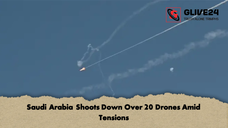 Saudi Arabia Shoots Down Over 20 Drones Amid Tensions Saudi Arabia Shoots Down Over 20 Drones Amid Tensions