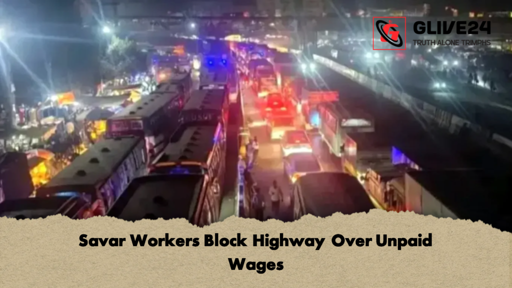 Savar Workers Block Highway Over Unpaid Wages 3 Savar Workers Block Highway Over Unpaid Wages 2 Savar Workers Block Highway Over Unpaid Wages