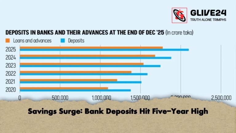 Savings Surge Bank Deposits Hit Five Year High Savings Surge: Bank Deposits Hit Five-Year High
