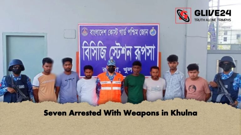 Seven Arrested With Weapons in Khulna 1 Seven Arrested With Weapons in Khulna