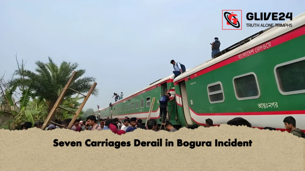 Seven Carriages Derail in Bogura Incident 3 Seven Carriages Derail in Bogura Incident Seven Carriages Derail in Bogura Incident