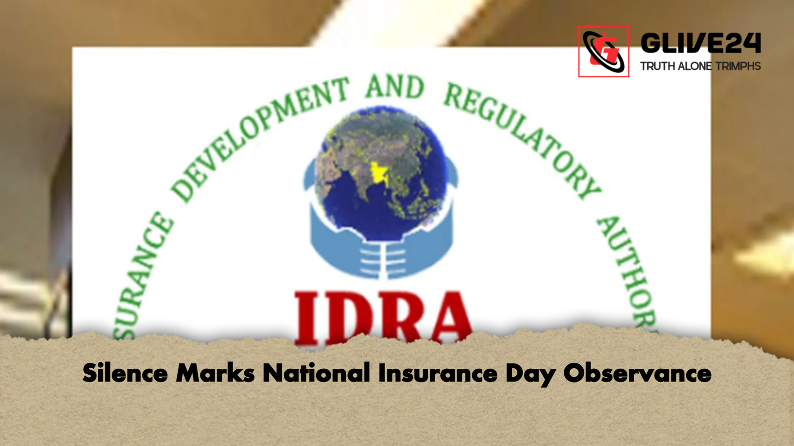 Silence Marks National Insurance Day Observance Silence Marks National Insurance Day Observance