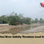 Small Feni River Salinity Threatens Local Farming Small Feni River Salinity Threatens Local Farming