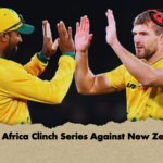 South Africa Clinch Series Against New Zealand South Africa Clinch Series Against New Zealand