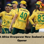 South Africa Overpower New Zealand in T20 Opener South Africa Overpower New Zealand in T20 Opener