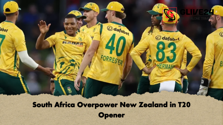 South Africa Overpower New Zealand in T20 Opener South Africa Overpower New Zealand in T20 Opener