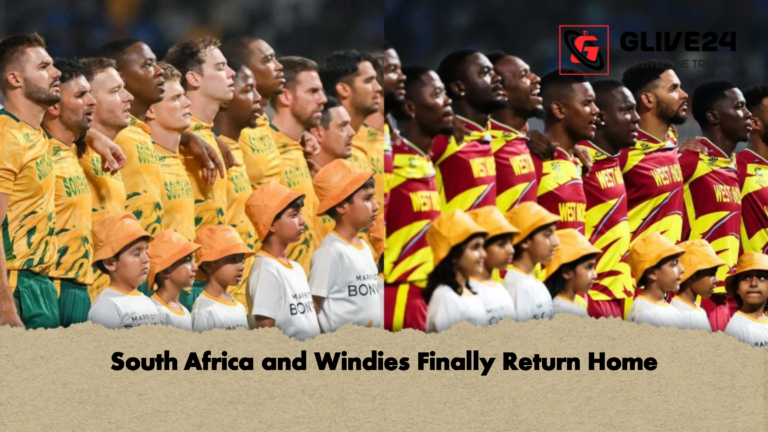 South Africa and Windies Finally Return Home South Africa and Windies Finally Return Home
