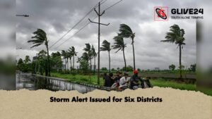 Storm Alert Issued for Six Districts 1 Storm Alert Issued for Six Districts