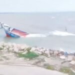 Sudden Storm Sinks Three Cement Laden Barges Sudden Storm Sinks Three Cement-Laden Barges