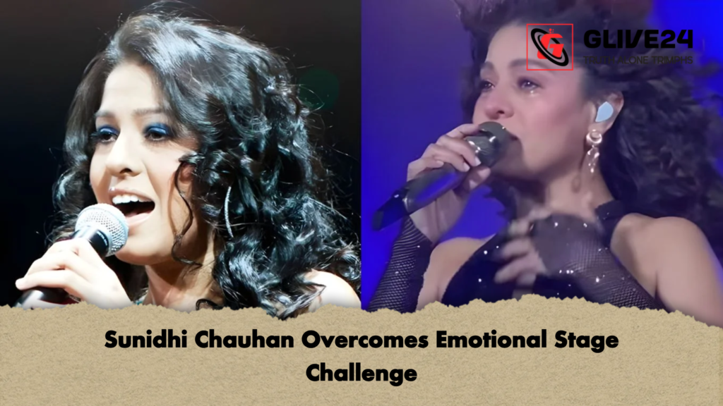 Sunidhi Chauhan Overcomes Emotional Stage Challenge 3 Sunidhi Chauhan Overcomes Emotional Stage Challenge Sunidhi Chauhan Overcomes Emotional Stage Challenge