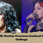 Sunidhi Chauhan Overcomes Emotional Stage Challenge Sunidhi Chauhan Overcomes Emotional Stage Challenge