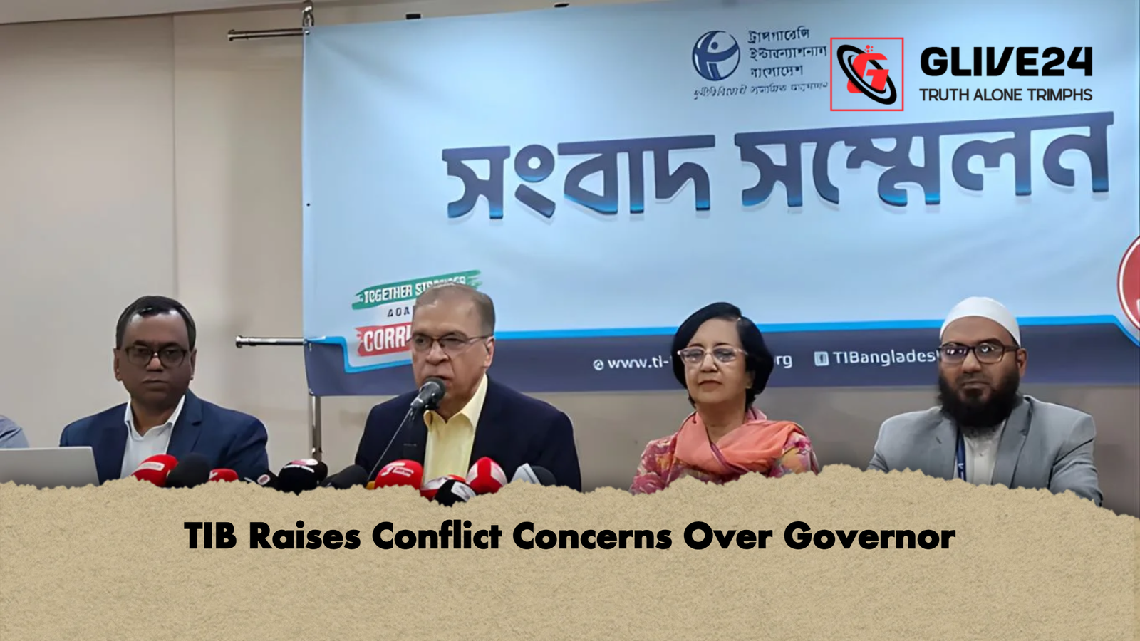 TIB Raises Conflict Concerns Over Governor TIB Raises Conflict Concerns Over Governor