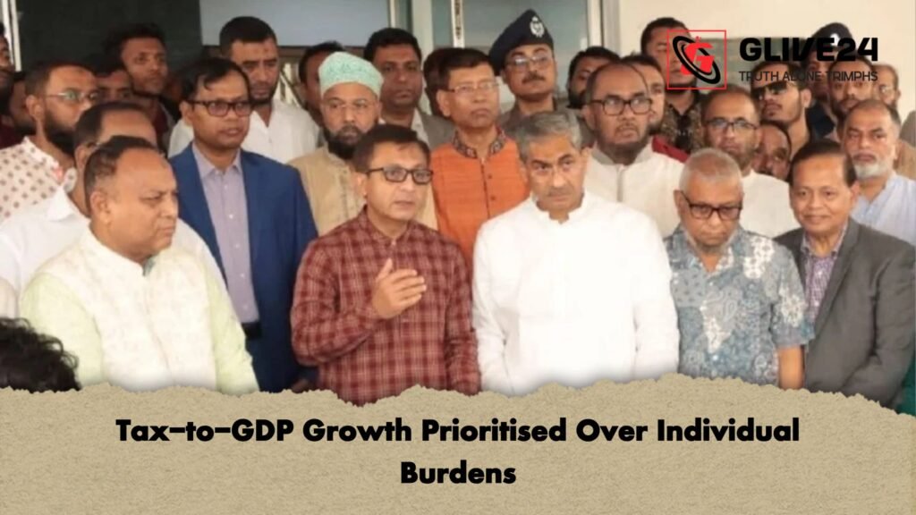 Tax to GDP Growth Prioritised Over Individual Burdens Tax-to-GDP Growth Prioritised Over Individual Burdens