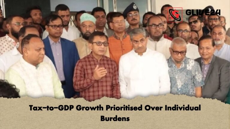 Tax to GDP Growth Prioritised Over Individual Burdens Tax-to-GDP Growth Prioritised Over Individual Burdens