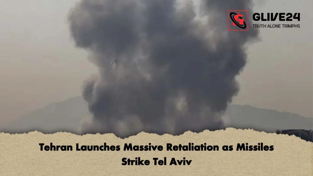 Tehran Launches Massive Retaliation as Missiles Strike Tel Aviv Tehran Launches Massive Retaliation as Missiles Strike Tel Aviv