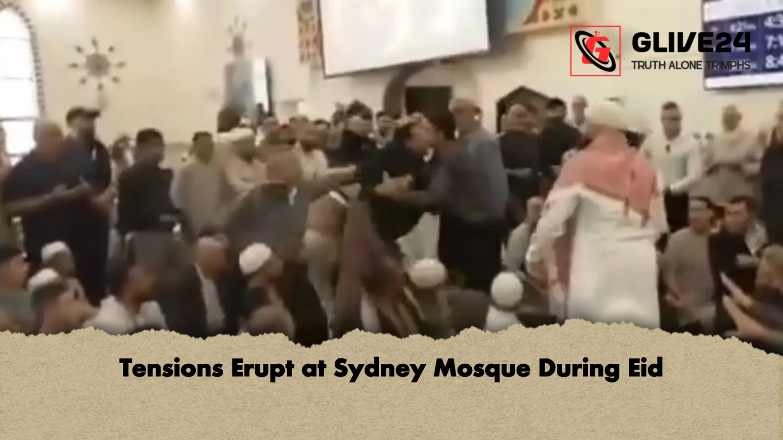 Tensions Erupt at Sydney Mosque During Eid 1 Tensions Erupt at Sydney Mosque During Eid Tensions Erupt at Sydney Mosque During Eid