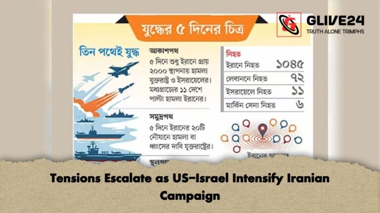 Tensions Escalate as US Israel Intensify Iranian Campaign Tensions Escalate as US-Israel Intensify Iranian Campaign