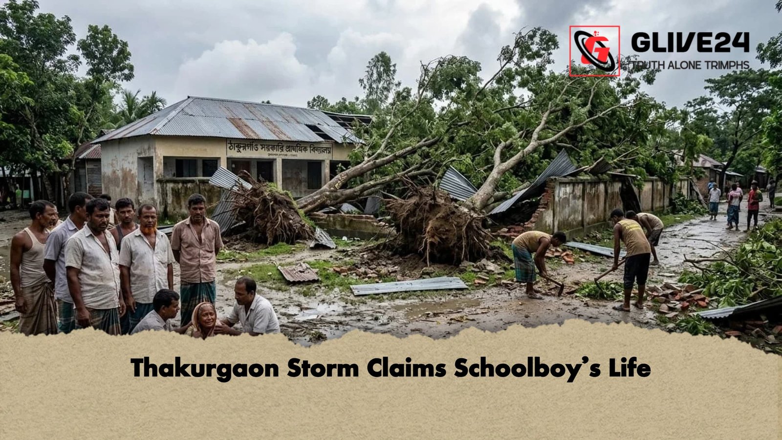 Thakurgaon Storm Claims Schoolboys Life 1 Thakurgaon Storm Claims Schoolboy’s Life