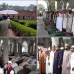 Thousands Brave Rain for Eid at Shat Gambuz Mosque Thousands Brave Rain for Eid at Shat Gambuz Mosque