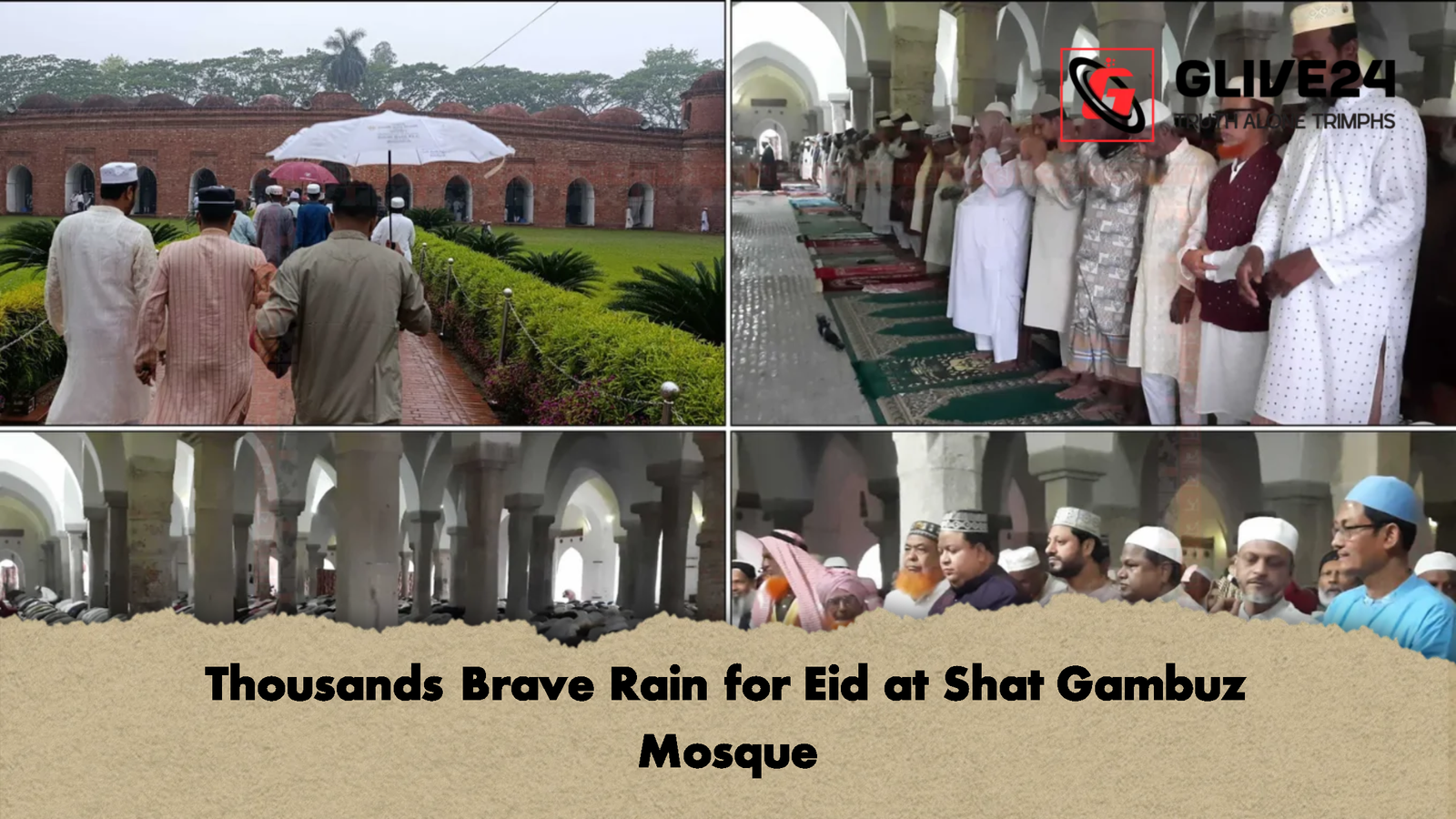 Thousands Brave Rain for Eid at Shat Gambuz Mosque 2 Thousands Brave Rain for Eid at Shat Gambuz Mosque