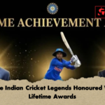 Three Indian Cricket Legends Honoured With Lifetime Awards Three Indian Cricket Legends Honoured With Lifetime Awards