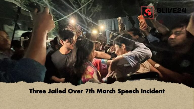 Three Jailed Over 7th March Speech Incident Three Jailed Over 7th March Speech Incident