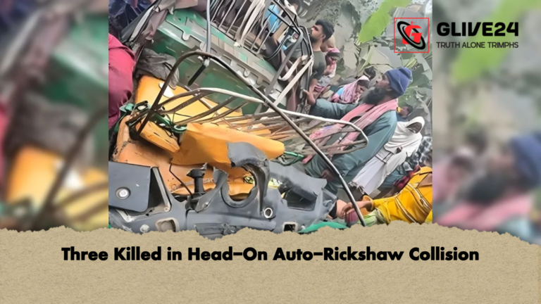 Three Killed in Head On Auto Rickshaw Collision Three Killed in Head-On Auto-Rickshaw Collision