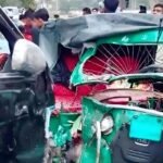 Three Killed in Srimangal Crash Three Killed in Srimangal Crash