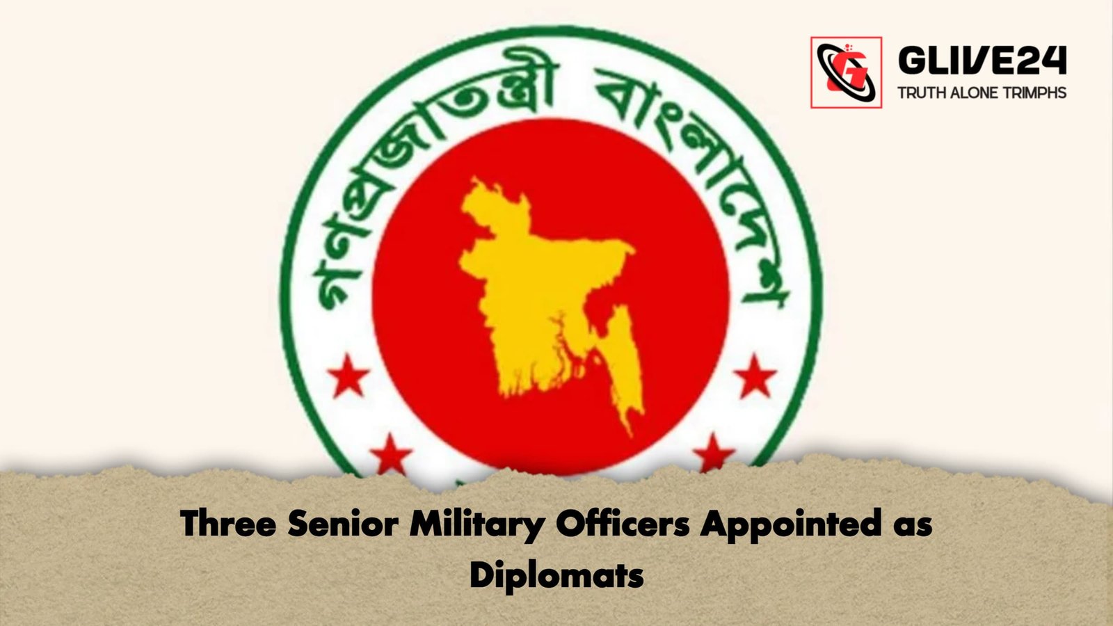 Three Senior Military Officers Appointed as Diplomats Three Senior Military Officers Appointed as Diplomats