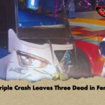 Triple Crash Leaves Three Dead in Feni Triple Crash Leaves Three Dead in Feni